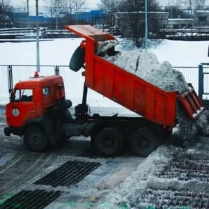 Вывоз снега с утилизацией